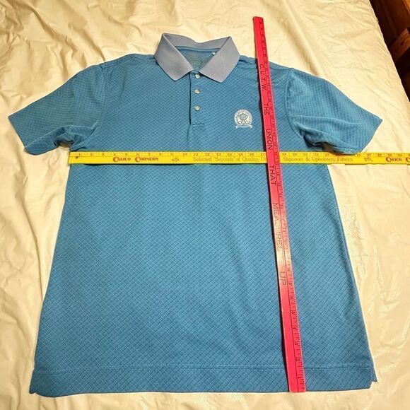 90th PGA Championships Turquoise Cutter and Buck Golf Shirt Size Large - Picture 5 of 7